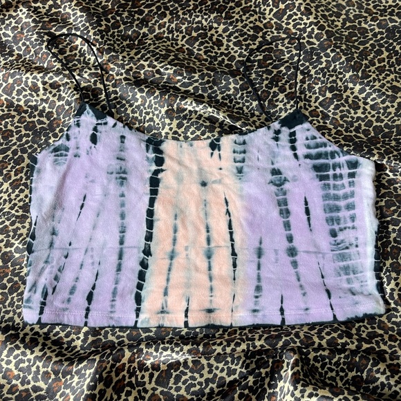 Aeropostale Tops - Tie Dye Thin Strap Crop Top